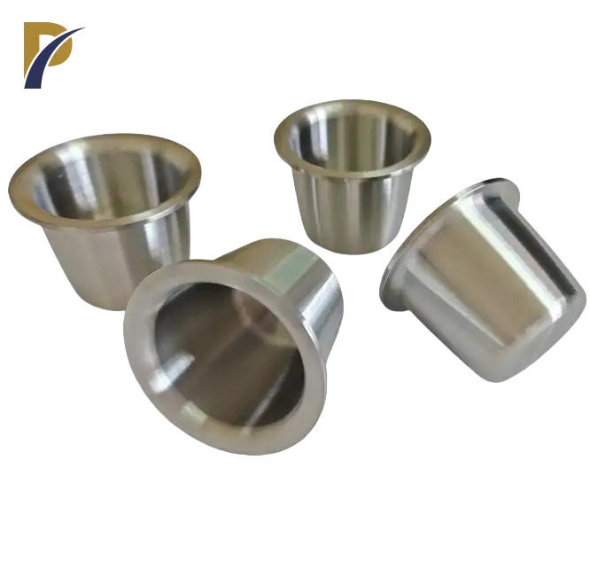 zirconium crucible with flanged