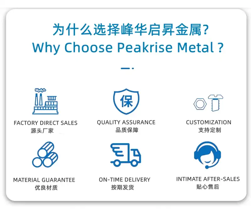 Why choose peakrise metal Why choose peakrise metal