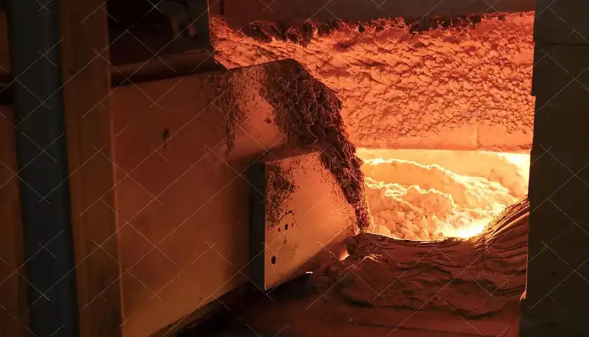 glass melting furnace