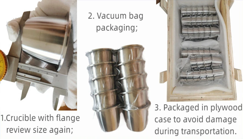 zirconium crucible package