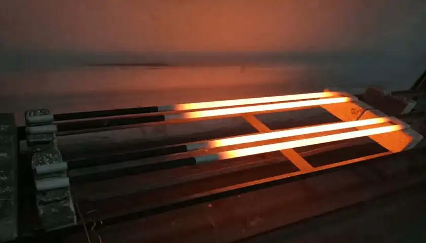 SiC heating element production