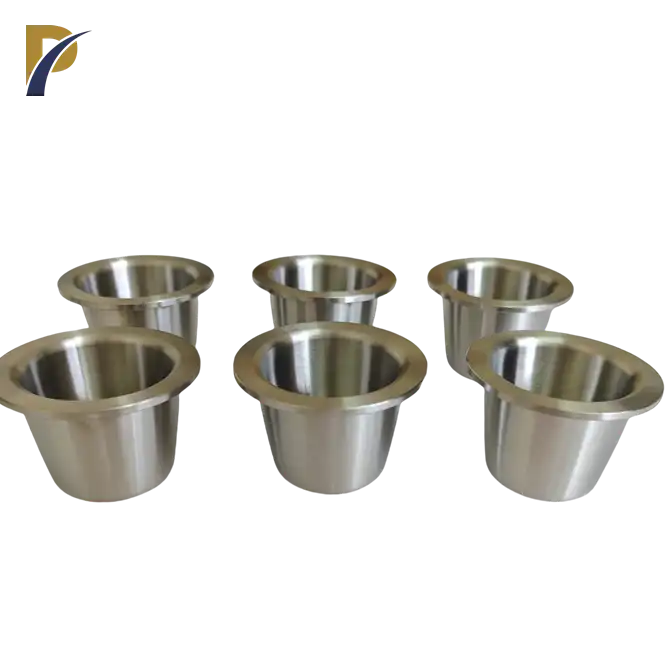 zirconium crucible with rims zirconium crucible with rims