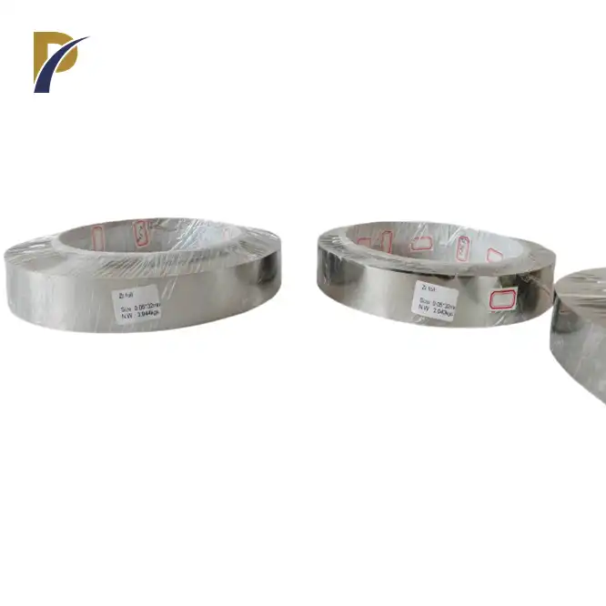 Custom-Sized Zirconium Foil Rolls Custom-Sized Zirconium Foil Rolls