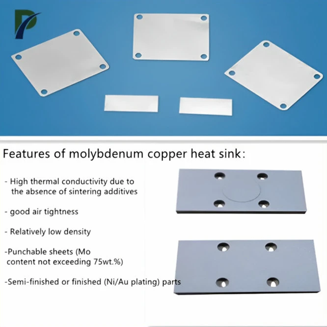 molybdenum copper alloy heat sink molybdenum copper alloy heat sink