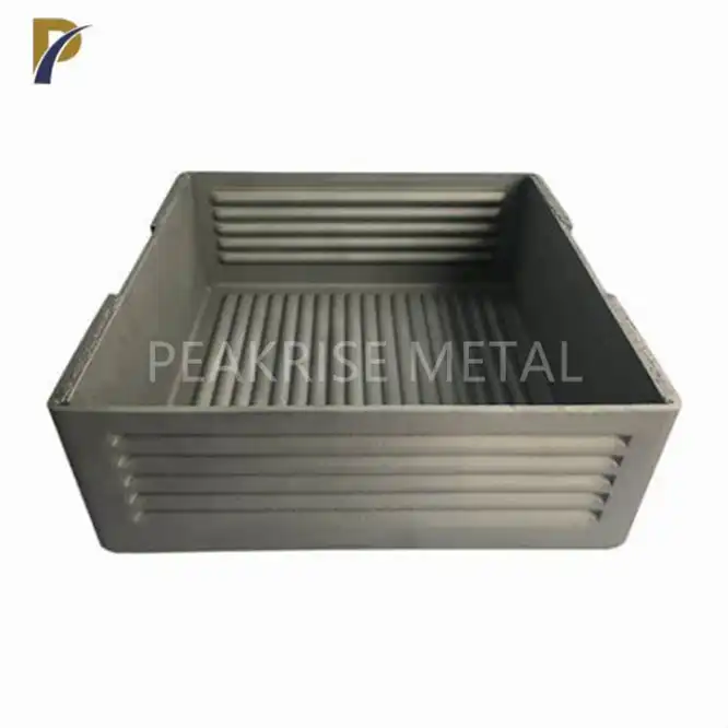 tungsten sintering boat