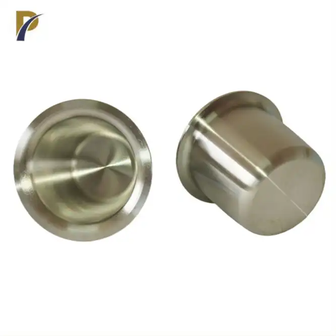 metal technology zirconium crucible with flange rims 